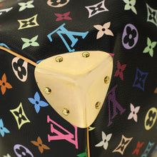 Louis Vuitton Monogram Black Multicolor Speedy 30 Bag
