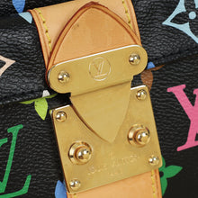 Louis Vuitton Monogram Black Multicolor Speedy 30 Bag