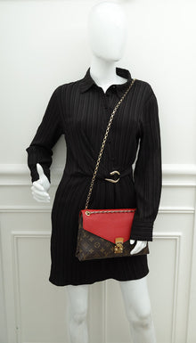 Louis Vuitton Bicolor Monogram Pallas Chain