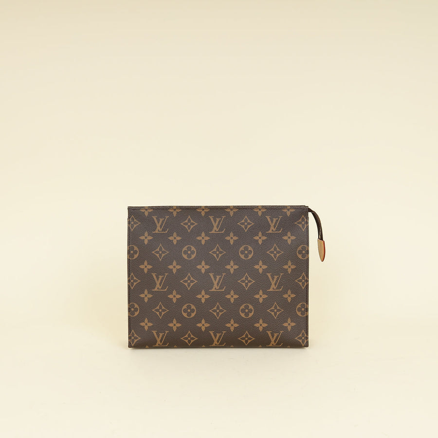 Louis Vuitton Brown Monogram Toiletry Pouch 26