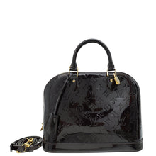 Louis Vuitton Amarante Monogram Vernis Alma PM Bag