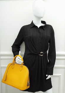 Louis Vuitton Tassil Yellow Alma PM Bag
