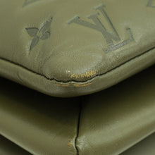 Louis Vuitton Khaki Puffy Monogram Embossed Coussin MM Bag