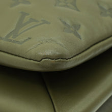 Louis Vuitton Khaki Puffy Monogram Embossed Coussin MM Bag