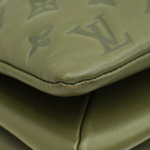 Louis Vuitton Khaki Puffy Monogram Embossed Coussin MM Bag