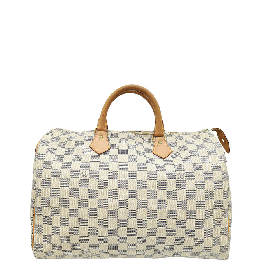 Louis Vuitton Damier Azur Speedy 35 Bag
