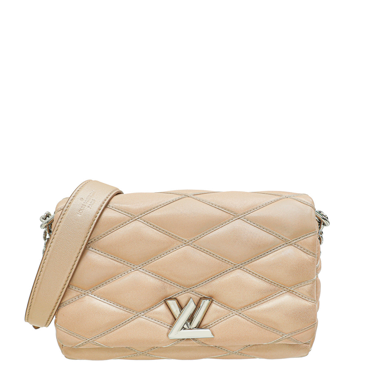 Louis Vuitton Metallic Champaign Go-14 MM Bag