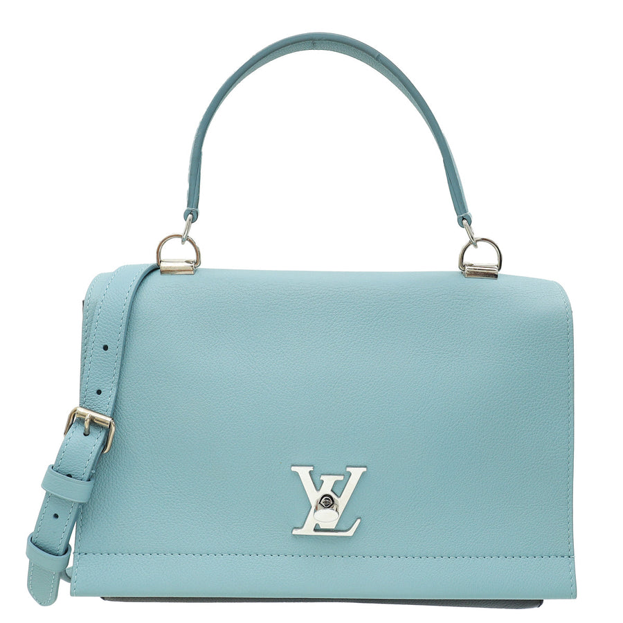 Louis Vuitton Bicolor Lockme II Top Handle Flap Bag