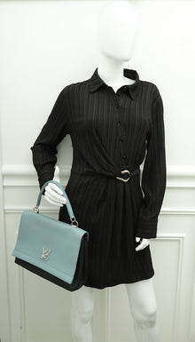 Louis Vuitton Bicolor Lockme II Top Handle Flap Bag