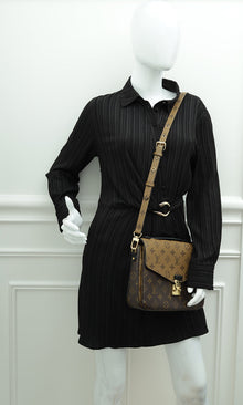 Louis Vuitton Monogram Reverse Pochette Metis Bag