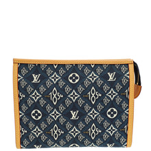 Louis Vuitton Navy Blue Jacquard Since 1854 Toiletry Pouch 26