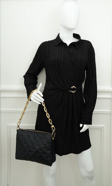 Louis Vuitton Monogram Embossed Coussin PM Bag