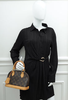 Louis Vuitton Brown Monogram Alma BB Bag