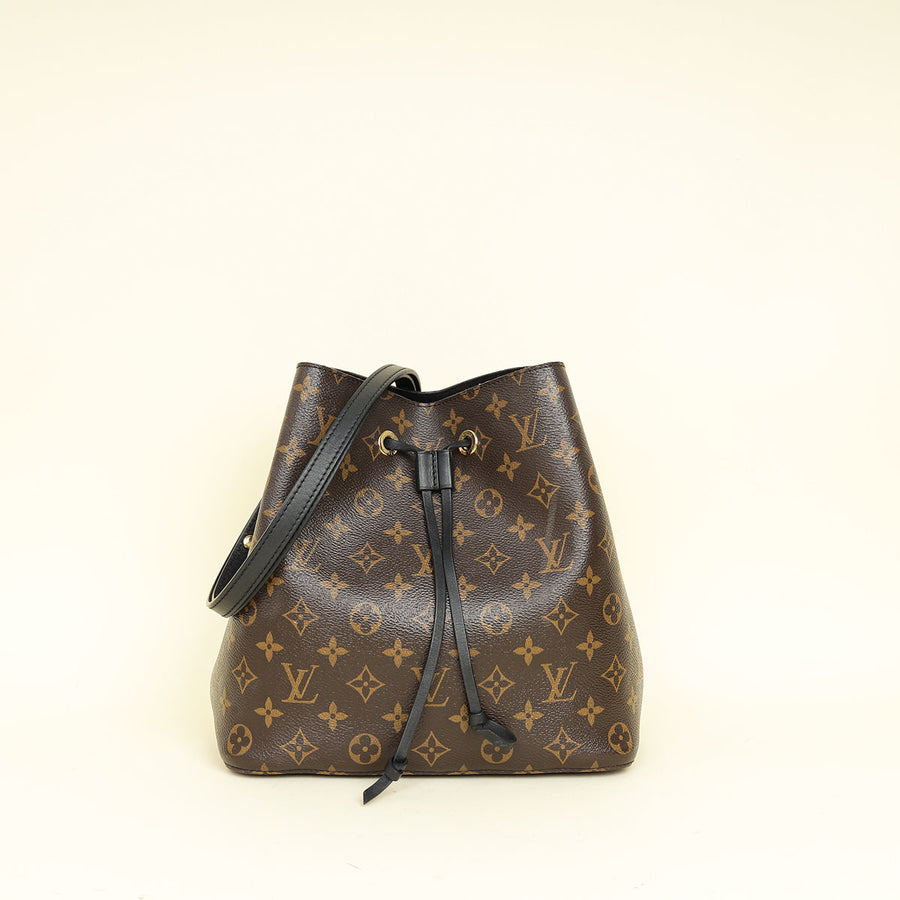 Louis Vuitton Monogram Black NéoNoé Bag