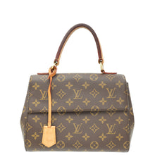 Louis Vuitton Brown Monogram Cluny BB Bag W/ M.A Initials