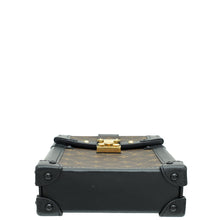 Louis Vuitton Monogram Black Vertical Trunk Pochette