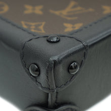 Louis Vuitton Monogram Black Vertical Trunk Pochette