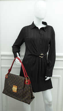 Louis Vuitton Monogram Bordeaux Olympe Bag