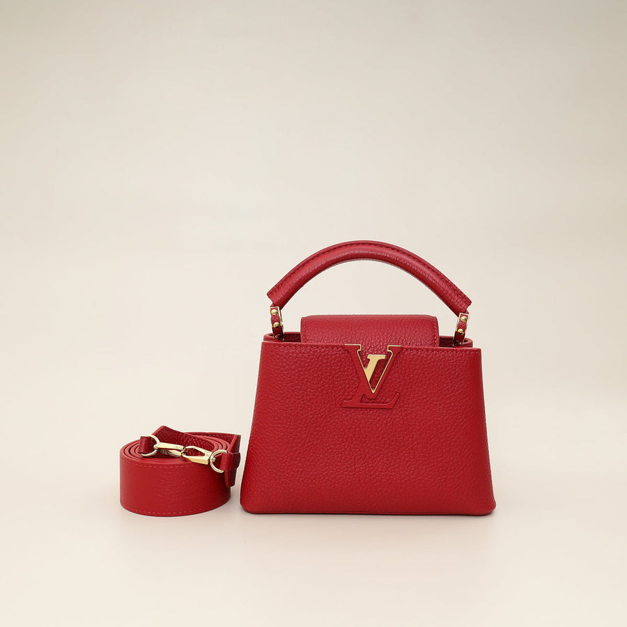 Louis Vuitton Scarlett Capucines Mini Bag
