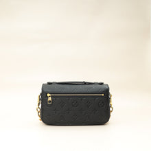 Louis Vuitton Black Monogram Empreinte Pochette Métis East West Bag