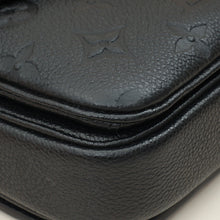 Louis Vuitton Black Monogram Empreinte Pochette Métis East West Bag