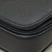 Louis Vuitton Black Monogram Empreinte Pochette Métis East West Bag