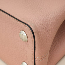 Louis Vuitton Rose Ballerine Capucines BB Python Handle Bag