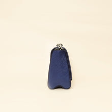 Louis Vuitton Metallic Blue Twist MM Bag