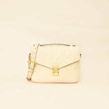 Louis Vuitton Creme Monogram Empreinte Pochette Metis Bag
