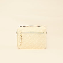 Louis Vuitton Creme Monogram Empreinte Pochette Metis Bag