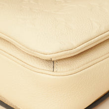 Louis Vuitton Creme Monogram Empreinte Pochette Metis Bag