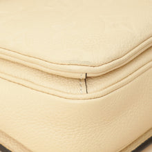 Louis Vuitton Creme Monogram Empreinte Pochette Metis Bag