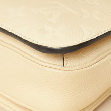 Louis Vuitton Creme Monogram Empreinte Pochette Metis Bag