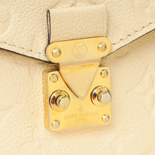 Louis Vuitton Creme Monogram Empreinte Pochette Metis Bag
