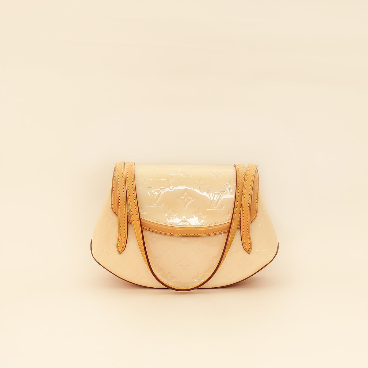 Louis Vuitton Marshmallow Monogram Vernis Biscayne Bay PM Bag
