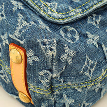 Louis Vuitton Blue Monogram Denim Baggy GM Bag
