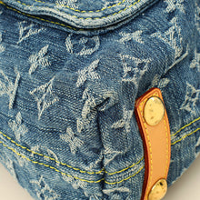 Louis Vuitton Blue Monogram Denim Baggy GM Bag