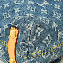 Louis Vuitton Blue Monogram Denim Baggy GM Bag