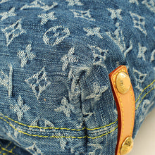 Louis Vuitton Blue Monogram Denim Baggy GM Bag