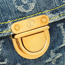 Louis Vuitton Blue Monogram Denim Baggy GM Bag