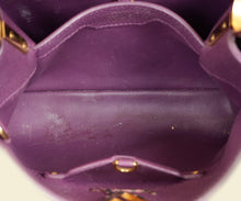 Louis Vuitton Violet Capucines w/Python Details BB Bag