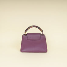Louis Vuitton Violet Capucines w/Python Details BB Bag