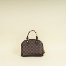 Louis Vuitton Damier Ebene Alma BB Braided Handle Bag