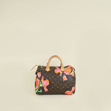 Louis Vuitton Brown Multicolor Ltd. Ed. Stephen Sprouse Roses Monogram Speedy 30 Bag