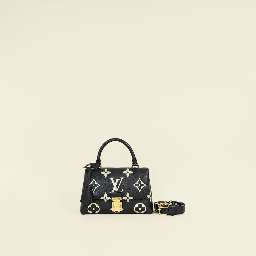 Louis Vuitton Bicolor Monogram Empreinte Madeleine BB Bag