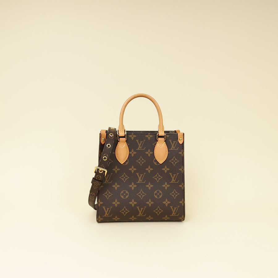 Louis Vuitton Brown Monogram Sac Plat BB Bag