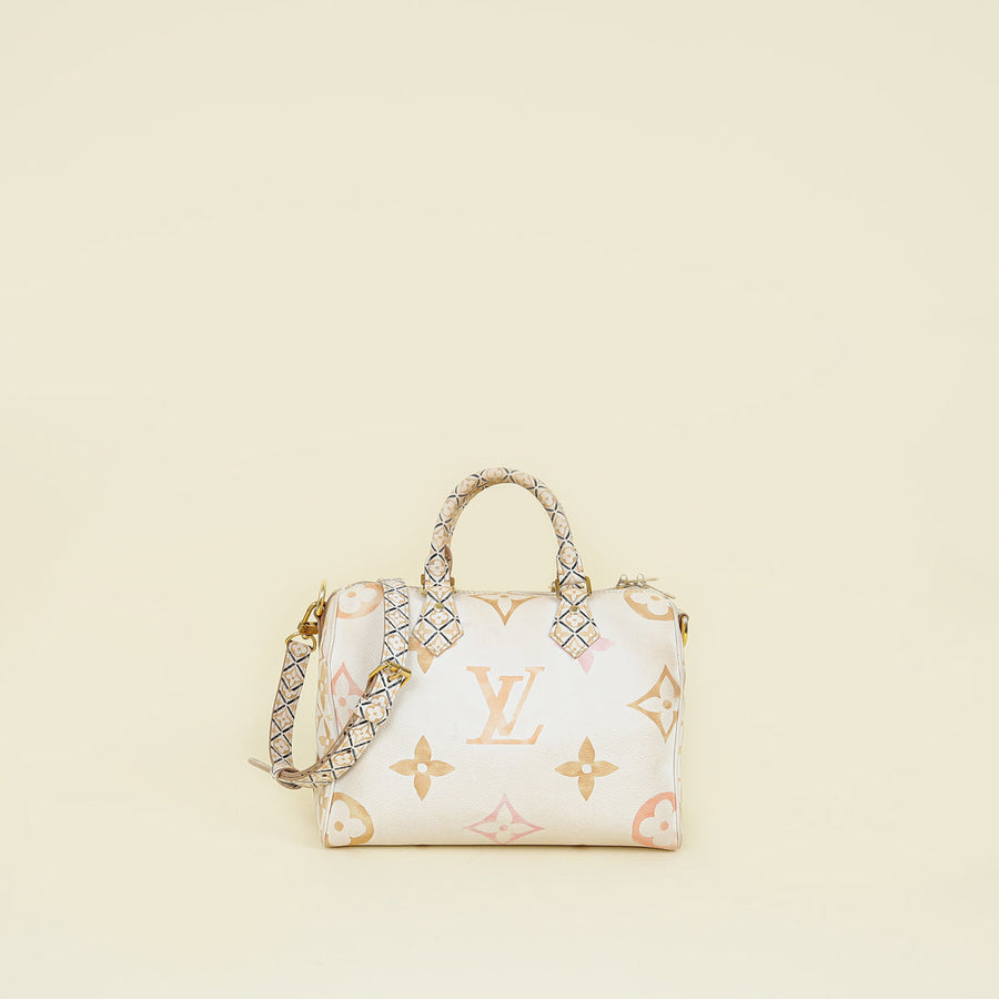Louis Vuitton Giant LTd.Ed. Monogram Giant Speedy Bandouliere 25 Bag