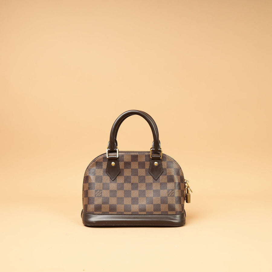 Louis Vuitton Damier BB Alma Bag
