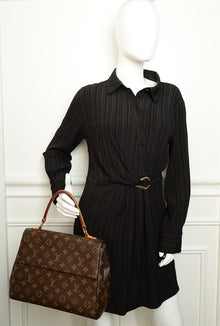 Louis Vuitton Brown Monogram Cluny MM Bag
