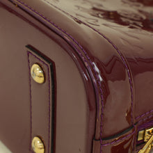 Louis Vuitton Amethyste Monogram Vernis Alma BB Bag